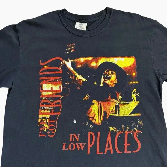 Vintage Garth Brooks I’ve Got Friends in Low Places Band Tee - Picture 5 of 11